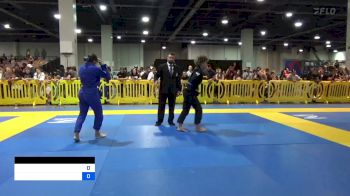 MANUELLA JACOME DOS SANTOS vs SOPHIA GRACE MONTENEGRO 2024 American National IBJJF Jiu-Jitsu Championship
