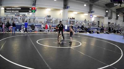 46 lbs Cons. Semi - Judah Maccabee, Paradigm Wrestling vs Davis Bellene, Vici Wrestling Club