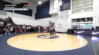 115 lbs Quarterfinal - Chloe Chaisson, Huntington Beach vs Eliana Garcia, Walnut