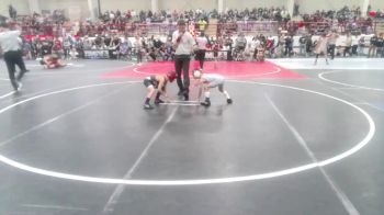 54 lbs Semifinal - Azerijah Bonney, Pomona Elite vs Izrael Casaus, Juggernaut WC
