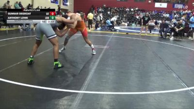 197 lbs Quarterfinal - Gunnar DeGroat, The Citadel vs Anthony Lowe, Life University