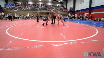 200 lbs Rr Rnd 3 - Audrina Collom, Tiger Trained Wrestling vs Lillian Primeaux, Henryetta Knights Wrestling Club