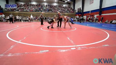 200 lbs Rr Rnd 3 - Audrina Collom, Tiger Trained Wrestling vs Lillian Primeaux, Henryetta Knights Wrestling Club