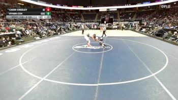 II-165 lbs 1st Place Match - Ryker Cox, Coxsackie Athens vs Cadin Creeley, Newark Valley