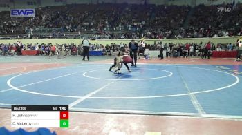 80 lbs Round Of 16 - Hunter Johnson, Watonga vs Cooper McLeroy, Tuttle