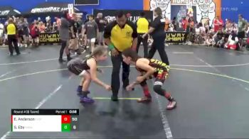 82 lbs Round 4 (6 Team) - Scout Eby, Midwest Xtreme Wrestling vs Eli Anderson, The Funky Singlets Teal