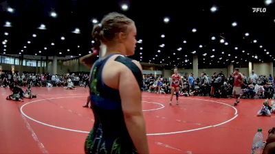 140 lbs Round 1 (4 Team) - Layla Manus, Skull And Crossbones vs Kimber Alford, TWA #1