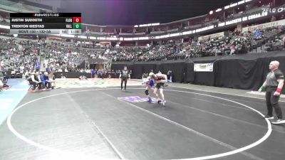 132-3A Quarterfinal - Trenton Mestas, Valley vs Justin Suddeth, Florence High School