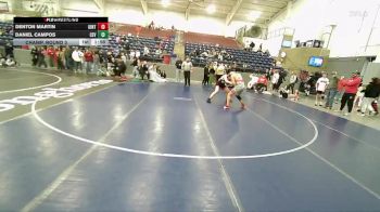 150 lbs Champ. Round 3 - Denton Martin, Uintah vs Daniel Campos, Cedar Valley