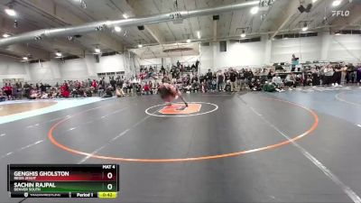 150 lbs Cons. Round 2 - Sachin Rajpal, Denver South vs Genghis Gholston, Regis Jesuit