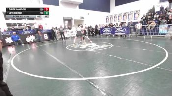 215 lbs 3rd Place Match - Griff Lawson, El Dorado vs Levi Means, Yucaipa