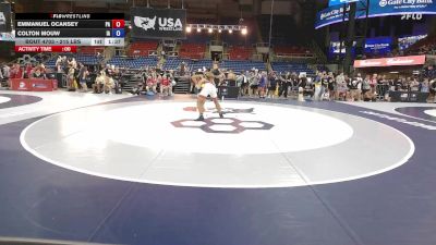215 lbs Champ. Rd Of 64 - Emmanuel Ocansey, PA vs Colton Mouw, IA