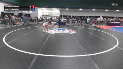 106 lbs Quarterfinal - Madison Healey, PA vs Hailey Delgado, TX