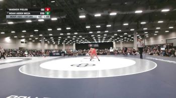 126 lbs Champ. Rd Of 16 - Maddox Fields, Cardinal Wrestling Club vs Noah Aiden Meza, Black Fox Wrestling Academy