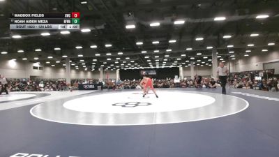 126 lbs Champ. Rd Of 16 - Maddox Fields, Cardinal Wrestling Club vs Noah Aiden Meza, Black Fox Wrestling Academy