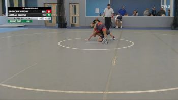 141 lbs Champ. Round 2 - Jameal Agnew, Pratt Community College vs Spencer Wright, Western Wyoming College