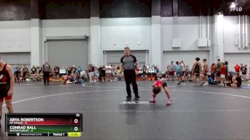52 lbs Round 9 (10 Team) - Conrad Ball, Untouchables vs Arya Robertson, MF Savage