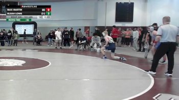 133 lbs Consi Of 8 #1 - Max Martin, North Carolina vs Elijah Lowe, Tennessee-Chattanooga