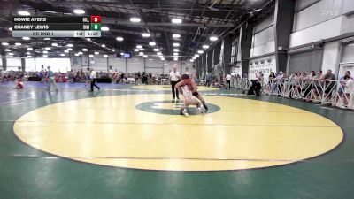 170 lbs Rr Rnd 1 - Howie Ayers, Hilltopper Wrestling Club - HSB vs Chaney Lewis, Division-1 Training Center - HSB