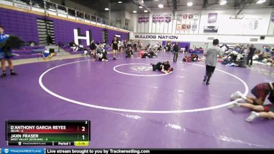 113 lbs Round 1 (32 Team) - D`Anthony Garcia Reyes, Selah vs Jaxn Fraser, West Valley (Spokane)