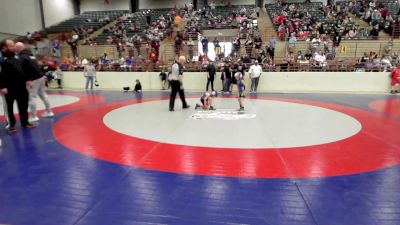 49 lbs Round Of 16 - Brayden Godwin, The Storm Wrestling Center vs Clayton Covelo, South Forsyth WAR Wrestling Club