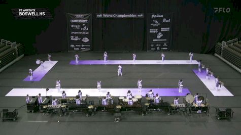 Boswell HS "Ft. Worth TX" at 2026 WGI Percussion/Winds World Championships