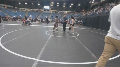 207 lbs Champ. Round 2 - Rebekah Garcia, Central Christian College vs Maray Rogers, Unattached