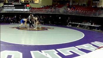 126 lbs Round 1 (16 Team) - Kade Mulligan, Lincoln East vs Skye Jurgens, Lincoln Southeast