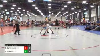 106 lbs Prelims - Brock Blankenhorn, Ohio Beach Boys vs Joseph Schinder, Shore Thing White