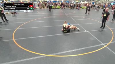 190 lbs Cons. Round 7 - Lucas Nance, Unattached vs Dustin Kohn, Unattached