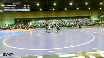 138 lbs Consi Of 8 #2 - Isaiah Vaughan, Durham Wrestling Club vs Stephen Meek, Sanderson Wrestling Academy