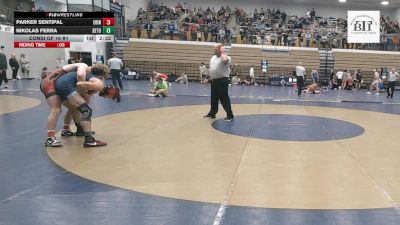 141 lbs Consi Of 16 #1 - Parker Sentipal, Edinboro vs Nikolas Ferra, Seton Hill - UNATT