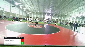 190 lbs Cons. Round 4 - Jesse James, Piute vs Joshua Biesinger, Maple Mountain