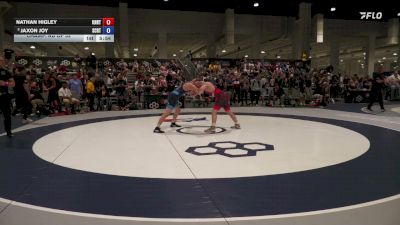 70 kg Champ. Rd Of 32 - Nathan Higley, Knights RTC vs Jaxon Joy, Spartan Combat RTC/ Titan Mercury Wrestling Club