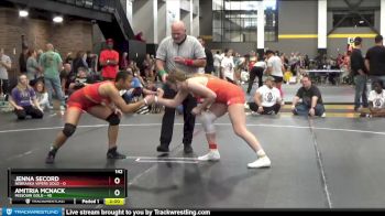 142 lbs Round 1 (6 Team) - Jenna Secord, Nebraska Vipers Gold vs Amitria Mcnack, Missouri Gold