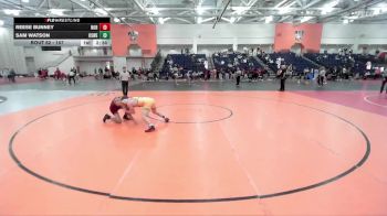 157 lbs Champ. Round 2 - Reese Bunney, Norwich vs Sam Watson, Oswego State