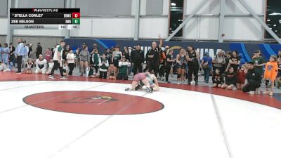 135 lbs Quarters - Zee Nelson, Redmond Wrestling Academy vs Stella Conley, Beaver Dam Wrestling Club