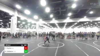 94 lbs Rr Rnd 1 - Tahni-Rae Paxton, Bad Boys Wrestling vs Kendall Calderon, Carlsbad Combat WC