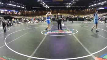 215 lbs Quarterfinal - Cooper Gentle, McCallie School vs Caleb Gaskin, Camden County