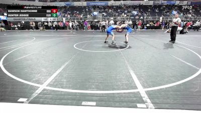 133 lbs Quarterfinal - Dawson Hawthorne, King Select vs Hunter Jessee, Florida JETS