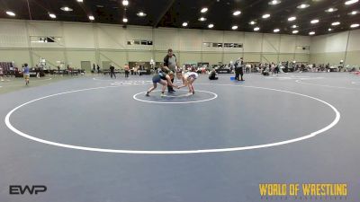 110 lbs Rr Rnd 4 - Maggie Martinez, Super Girls K-6 Blue vs Paityn McCann, Sisters On The Mat OK Teal