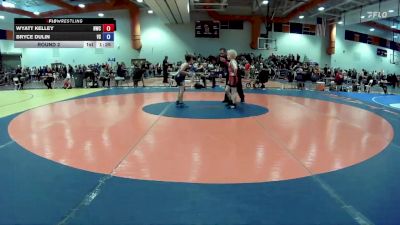 77/84 Round 2 - Wyatt Kelley, NOVA Wrestling Club vs Bryce Dulin, Virginia Slaughterhouse