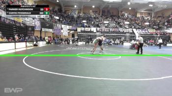 165 lbs Champ. Round 1 - Parker Hutchinson, Smith Center HS vs Curtis Fitzgerald, Sabetha HS