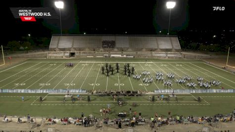 Westwood High School "RED" at 2025 Texas Marching Classic