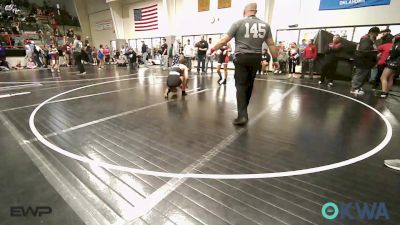 126 lbs Consi Of 8 #2 - Presley Sarra, Skiatook Youth Wrestling vs Addilynn Gray, Sperry Wrestling Club