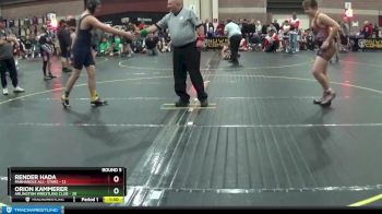 170 lbs Round 5 (6 Team) - Orion Kammerer, Arlington Wrestling Club vs Render Hada, Panhandle All- Stars