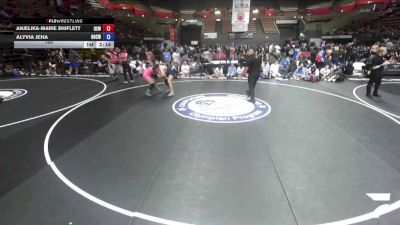 155 lbs Anjelika-Marie Shiflett, IEWA - Inland Empire Wrestling Association vs Alyvia Jeha, OCWA - Orange County Wrestling Association