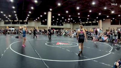 100 lbs Round 2 (8 Team) - Arleigh Hearne, Mississippi WC vs Madelynn King, TWA #1
