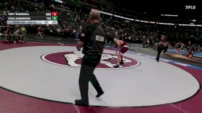 165-4A Cons. Round 2 - Trey Ramsdell, Cheyenne Mountain vs Cole Anderson, Thomas Jefferson