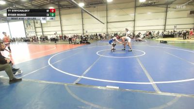 120 lbs Consi Of 64 #2 - Ty Strychalsky, NY vs Ryder Munoz, CA